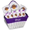 White Newborn & Infant Gift Basket I775321