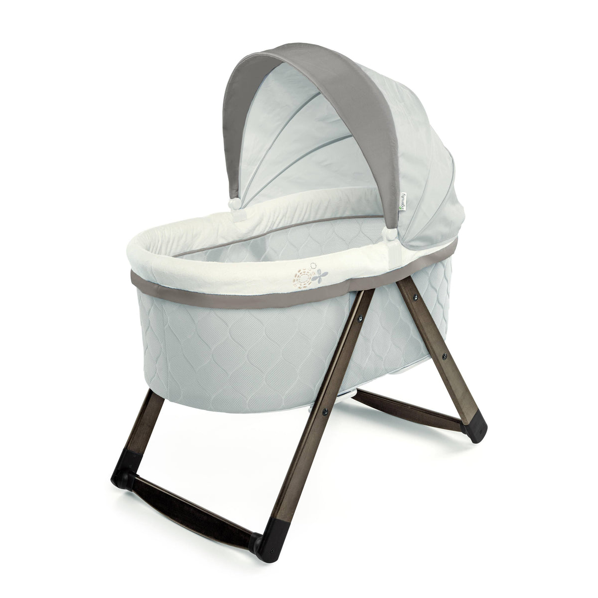 Foldaway Rocking Wood Bassinet U35101
