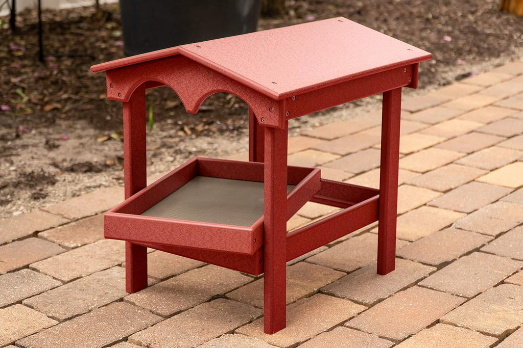 Large Covered Ground Feeder with Removable Tray W439625