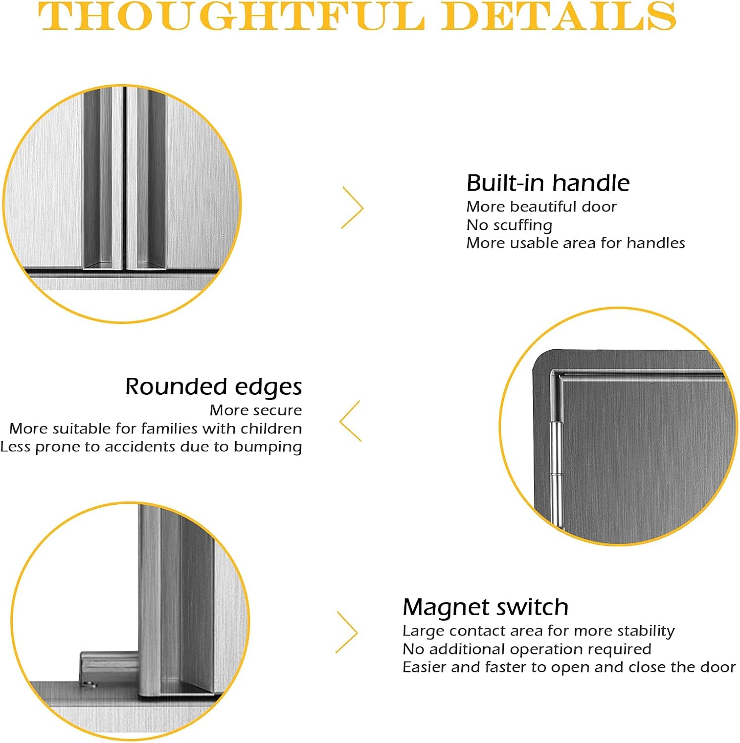 304 Brushed Stainless Steel BBQ Access Door (26 W x 22 H) A8256