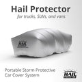 Portable Car Cover System for SUV, Truck or Van Q28385
