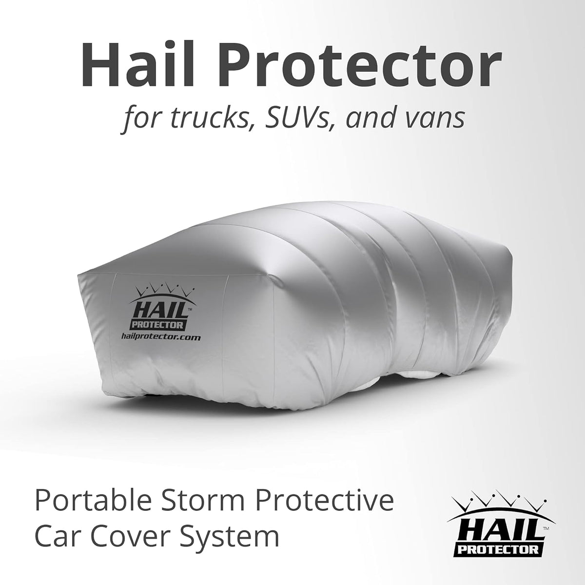 Portable Car Cover System for SUV, Truck or Van Q28385