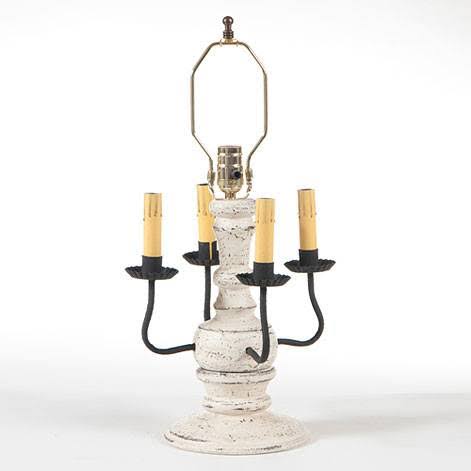 Americana Red Lamp Base L363