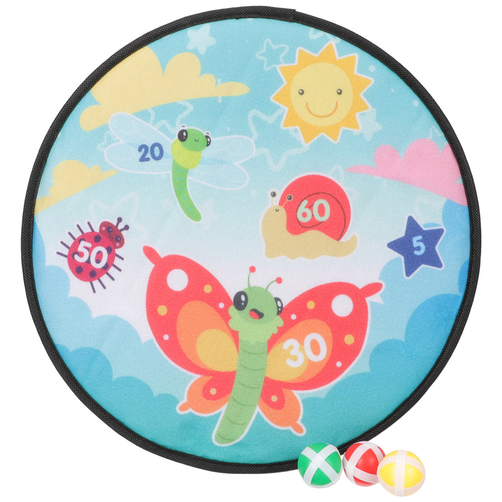 Kids Dart Board with Sticky Balls Toy A880