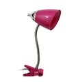 Pink Flexible Gooseneck Clip Desk Lamp V619754