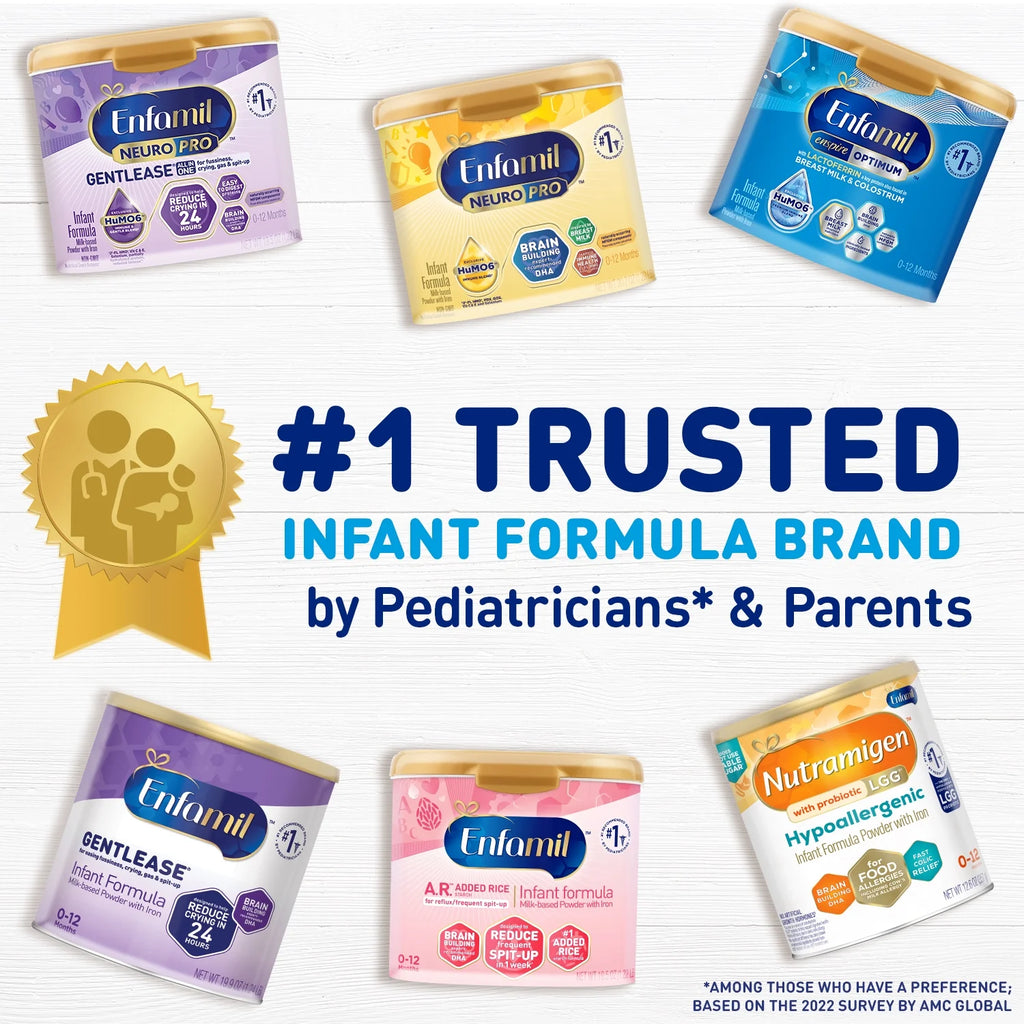 Enfamil Gentlease Baby Formula Powder Can, 12.4 Oz X905