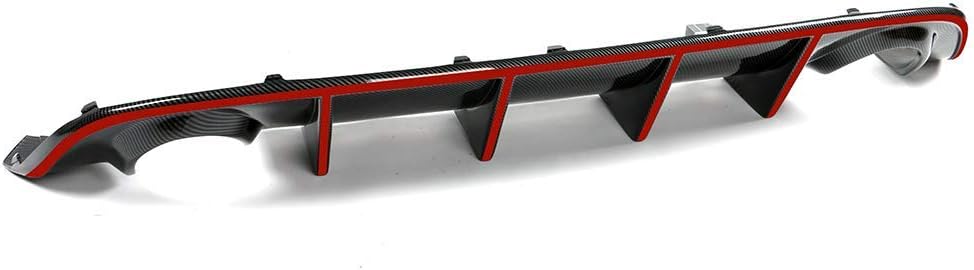 Rear Diffuser with Red Reflective Tape L719