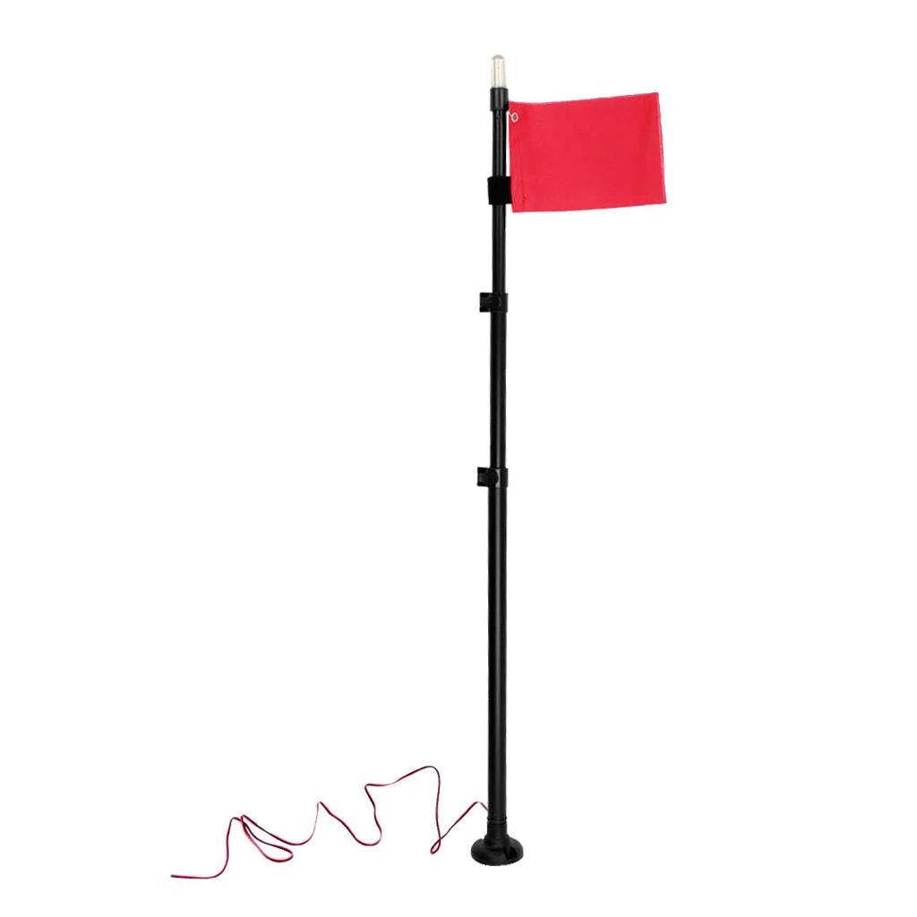 Safety Flag for Kayak Canoe Pontoon Boat Marine Yacht Y42854