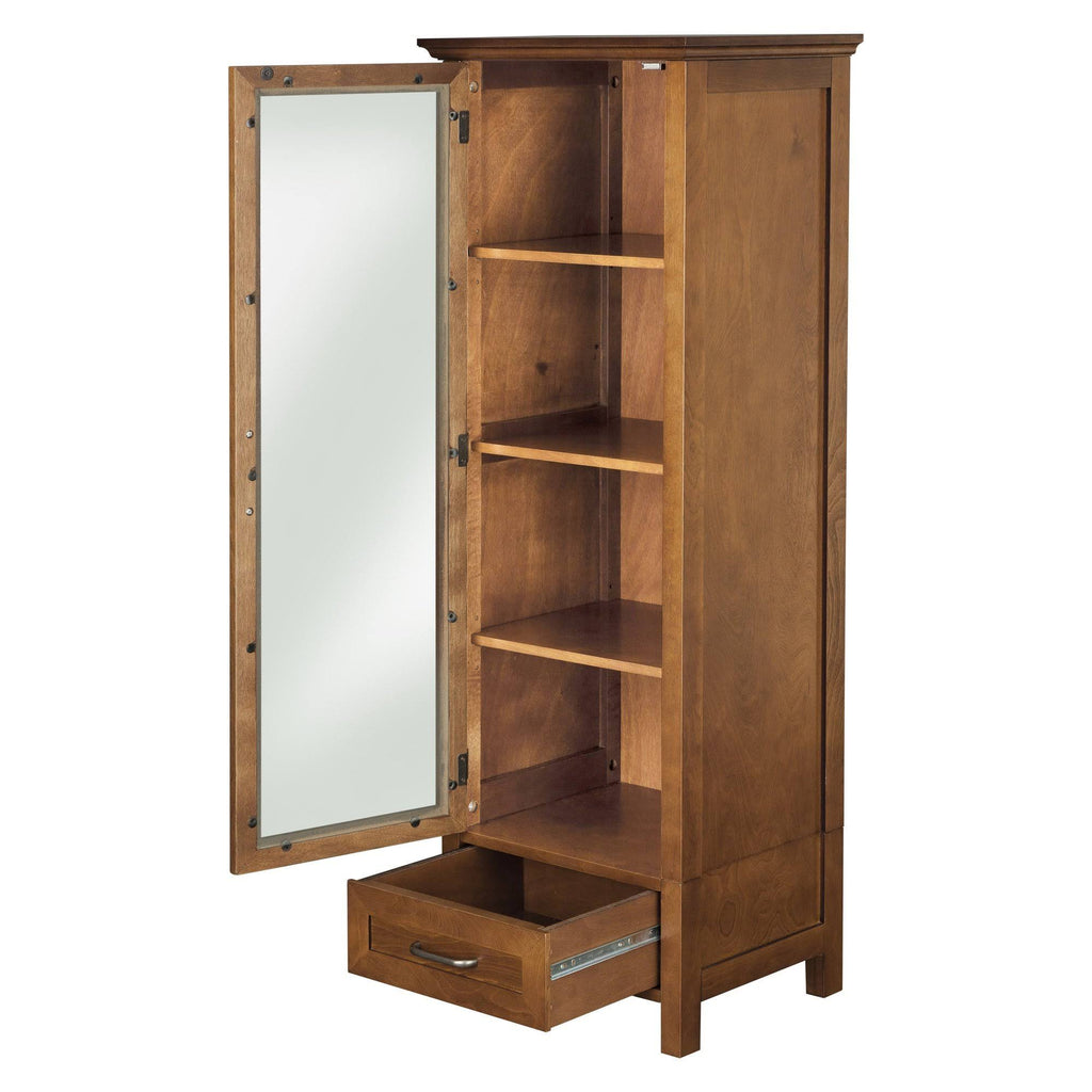 Linen Cabinet, Brown S488570