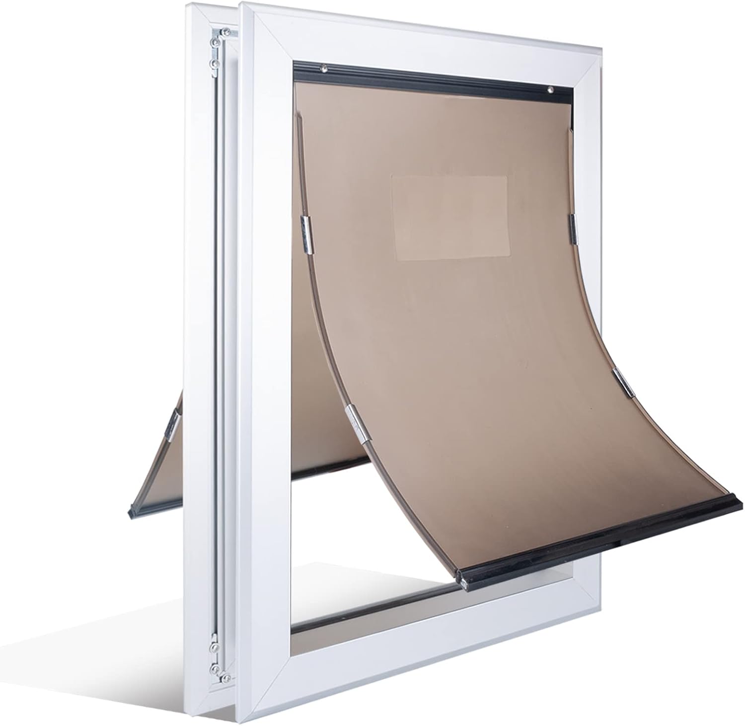 Extra Large Dog Door with Aluminum Frame and Magnetic Double Flaps C478520