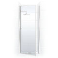 30x22 x 68x22 Framed Hinge Shower Door Chrome Z20481