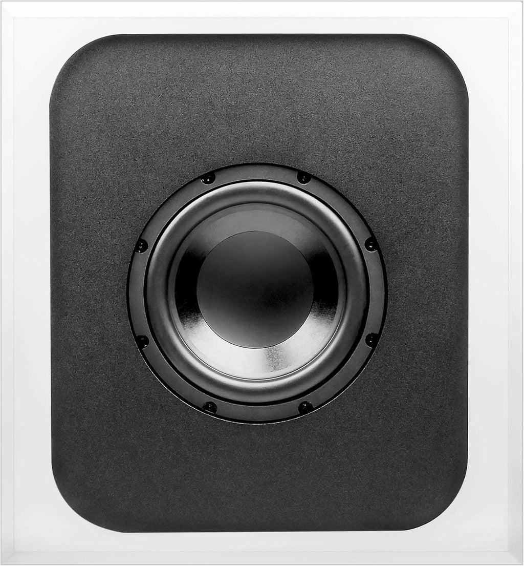 8" Trimless In Wall Subwoofer 200W Sealed Enclosure Magnetic Grill W81598