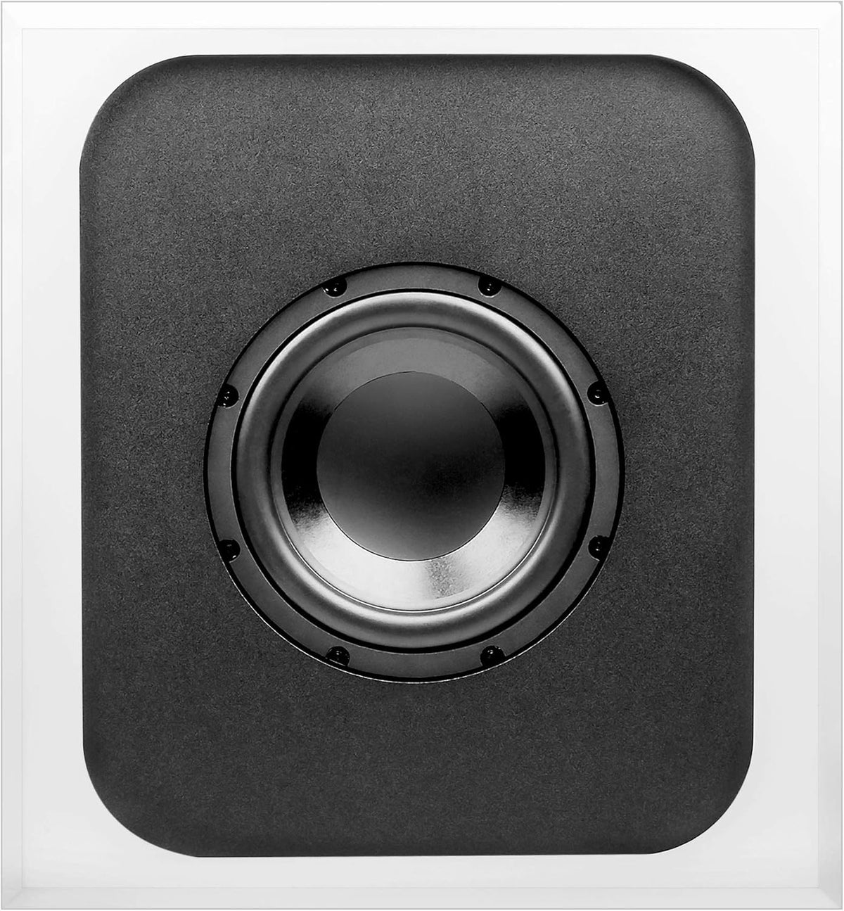8" Trimless In Wall Subwoofer 200W Sealed Enclosure Magnetic Grill W81598