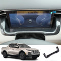 ABS Center Console Dashboard Cover Sticker Carbon Fiber Style W792835